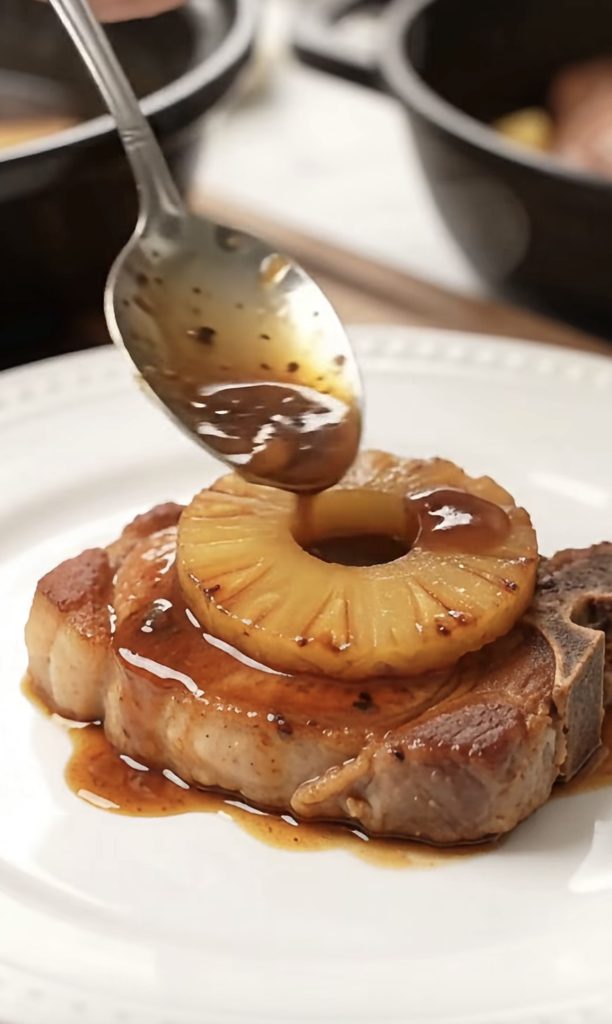 4-Ingredient Slow Cooker Pineapple Brown Sugar Pork Chops – Best of Recipes